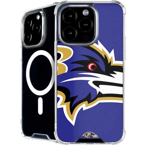 NFL Baltimore Ravens Large Logo iPhone 16 Pro MagSafe Case